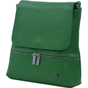 Kabelka BRIGHT Dámská kožená kapsa Zelená (XBR24-AZX4087-04DOL)