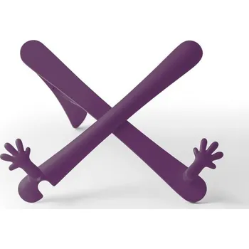 Držák na knihy - fialový