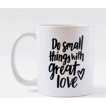 Hrnek "Do small things ..."