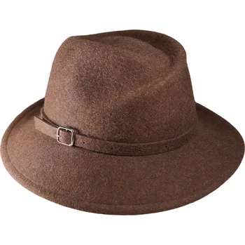 Klobouk Mayser Simone hnědá Unisize (S-XL)