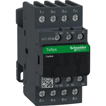 Stykač Schneider Electric LC1DT32F7 Stykač 4P (4"Z") 32A v AC-1, pom.kont.1"Z"+1"V", 110V 50/60Hz