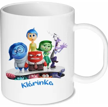 Gravírování Plastový fotohrnek bílý