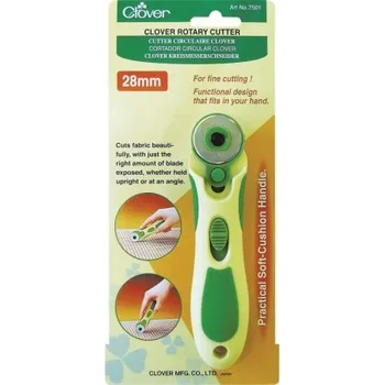 Ruční nářadí Řezací kolečko Clover 28mm No.7501 - Zelená, 28 MM