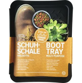 Botník Odkapávač na boty sada 3 ks černý