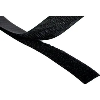 Zip Stuhový uzávěr černý 20mm 60020 - Černá, 20mm