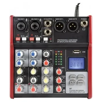 Mixážní pult Citronic CSM-4 Mixážní pult s USB a Bluetooth