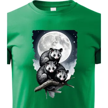 Chlapecké tričko Dětské tričko Vačice, Barva Zelená, Velikost 110 cm/4 roky, Canvas Dětské tričko Bezvatriko.cz 2696