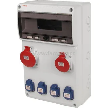 Rozvaděč Famatel v582 - ZSF40101000.V /3952 Zás.skříň IP44 pouze vydrátovaná