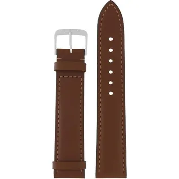 Řemínek na hodinky Kožený řemínek Junkers XL 20mm - hnědý + 5 let záruka a dárek ZDARMA