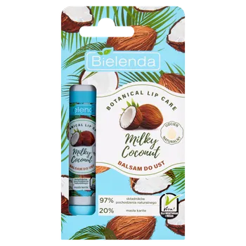 Péče o rty Bielenda Milky Coconut ochranný balzám na rty, 10 g