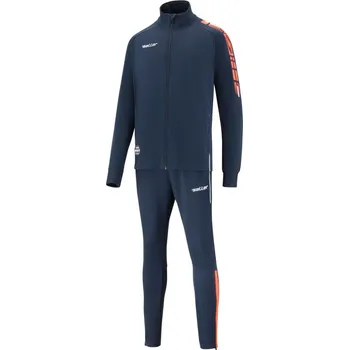 Saller X.72 Tréninková souprava BARVA: 527 tmavě modrá-neon oranžová-bílá, Velikost: 140 Lehká a funkční souprava pro sport i volný čas