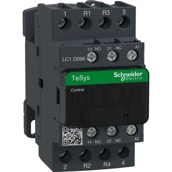 Stykač Schneider Electric LC1D128D7 Stykač 4P (2"Z"+2"V") 25A v AC-1, pom.kont.1"Z"+1"V", 42V 50/60Hz