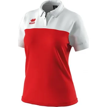 Dámské tričko ERREA´ ERREA BONNIE Dámská polokošile BARVA: červená - bílá, Velikost: M Výprodej – dámská sportovní polokošile pro volný čas i sport