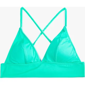 Cizojazyčná kniha Koton Bikini Tops Bralette Crossovers Covered Koton tyrkysová 2845019
