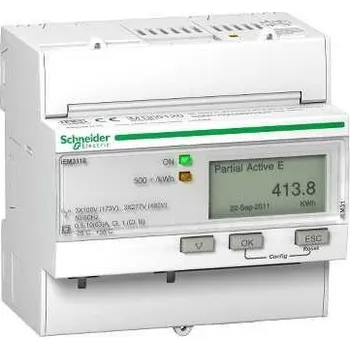 Schneider Electric A9MEM3110 Elektroměr iEM3110 do 63A, pulzní výstup, MID