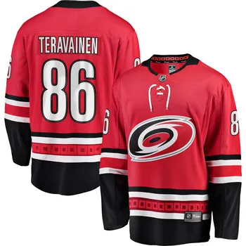 Fanatics Pánský dres Carolina Hurricanes NHL #86 Teuvo Teravainen Breakaway Alternate Jersey Velikost: XS, Distribuce: USA