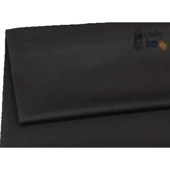 Metráž - Oblekovka Vl/Pes/El 16442- látka na obleky a kostýmy - Černá, 155 cm