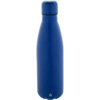 Láhev Reklamní Refill recyklovaná láhev z nerez oceli, modrá