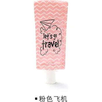 Cestovní sáček | cestovní lahvička do letadla - 100 ml - Růžová