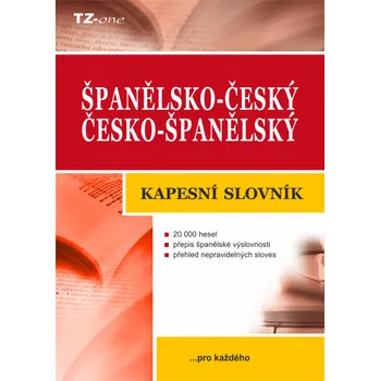 Kniha Španělsko-český / česko-španělský kapesní slovník