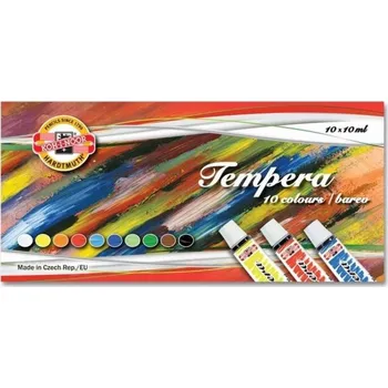 Vodová barva KOH-I-NOOR Temperové barvy 10x 10 ml