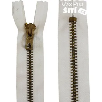 Zip zip rifl.BÍLÝ mosaz No6 aut 1701XX - Bílá, 18cm