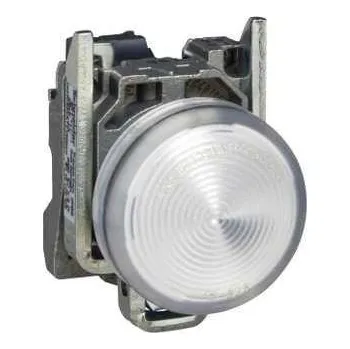 vypínač Schneider Electric XB4BVG1 Signálka s LED, 110...120V, bílá