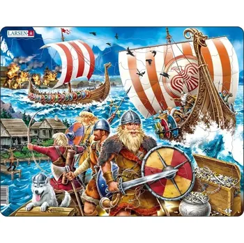 Vikingské nájezdy - puzzle