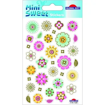 samolepka Samolepky gg ms 114159 pastel flowers
