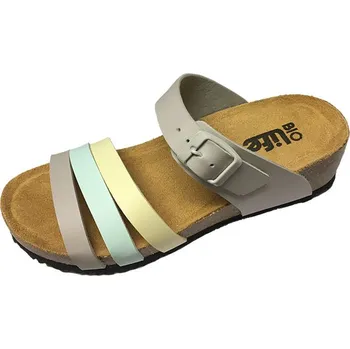 Dámská zdravotní obuv Dámské pantofle BIOLife Peggy 1903/750, světle šedé 42