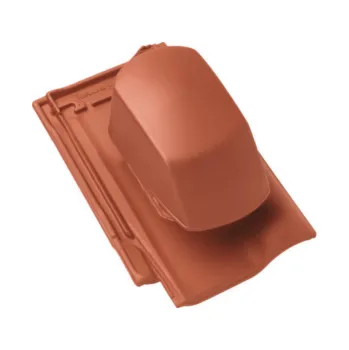 BRAMAC Taška průchozí pro sanitární odvětrání Rubín 13 engoba měděná