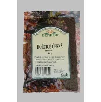 Koření 1 Hořčice černá 50g Benkor