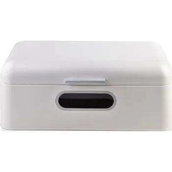 chlebník Kovový chlebník Samuel bílý