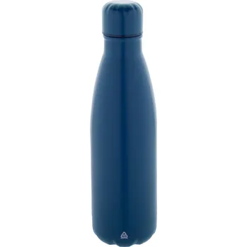 Láhev Reklamní Refill recyklovaná láhev z nerez oceli, tmavě modrá