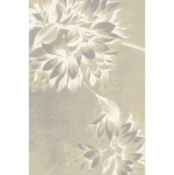 Koberec Vlněný koberec Agnella Opal Flowers Béžový - 170 x 240 cm