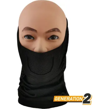 CYGNUS ARMORY CYGNUS ARMORY Face Warrior nákrčník Gen2 - Černá