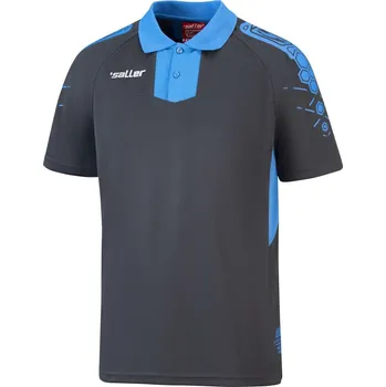Saller CORE 2.0 Polokošile BARVA: 567 antracit-světle modrá, Velikost: S Lehká funkční polokošile pro sport i volný čas