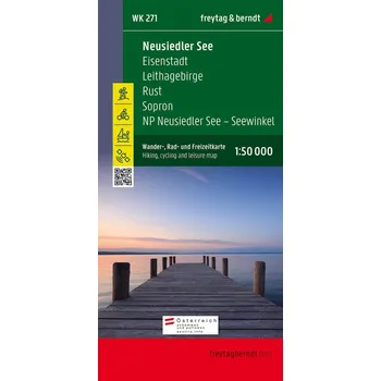 Populárně naučná literatura pro dospělé Neziderské jezero - Eisenstadt, Leithagebirge, Rust, Sopron/Ödenburg, NP Neusiedler See-Se