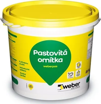 Omítka Weber Saint-Gobain Weberpas extraClean Active 1,5 mm 25 kg