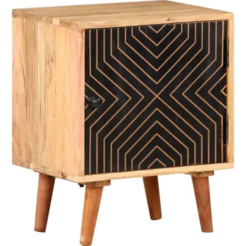 Noční stolek vidaXL Noční stolek 40 x 30 x 50 cm masivní akáciové dřevo [322667]