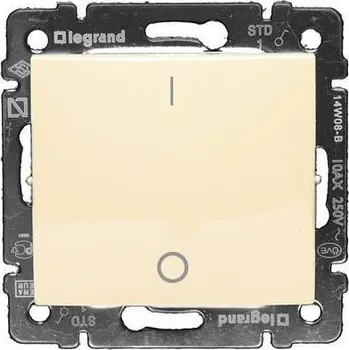 vypínač Legrand 774192 VALENA béžová 2p spínač č.2 ip44