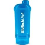 BioTech Šejkr 500 ml + 150 ml blue