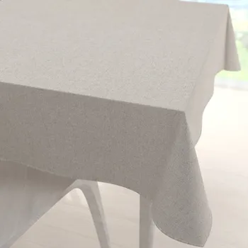 ubrus Dekorační čtvercový ubrus Leona LN-162 Režný/stříbrný třpytivý 40x40 cm