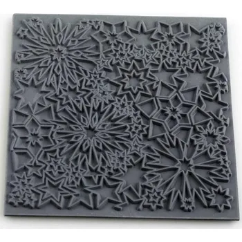 Dětské razítko CERNIT polymerová textura - souhvězdí 90 x 90mm