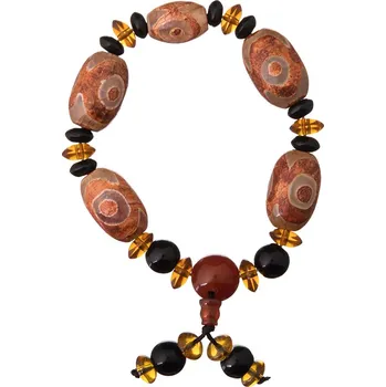 Náramek Náramek achát valounky 23-4