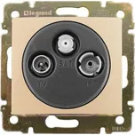 Legrand 774335 VALENA TV-RD-SAT zásuvka pro individuální instalaci béžová