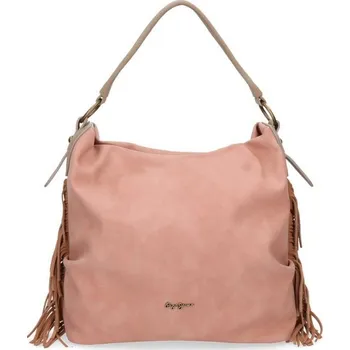 Kabelka Dámská kabelka PEPE JEANS FRINGE Pink/Růžová, 7767663