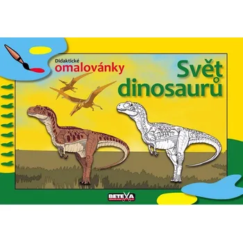 omalovánky Svět dinosaurů - didaktické omalovánky