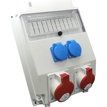 Rozvaděč SEZ ROS 11/X-632/A Zásuvková rozvodnice 1x3253+1x1653+2x230V