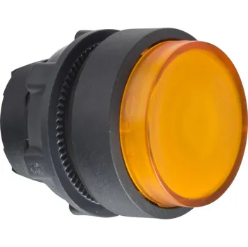 Stykač Schneider Electric ZB5AH53 Ovládací hlavice stiskací prosvětlená, s přesahem - žlutá